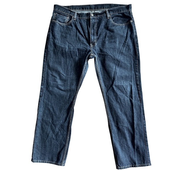 Levi’s 559 Relaxed Straight Jeans Men’s 40x32 Medium Wash Denim - Picture 2 of 11